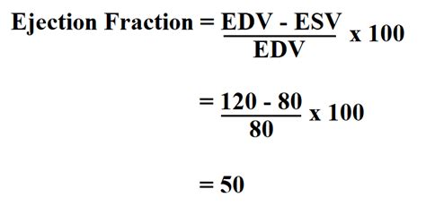 how to determine ejection fraction.